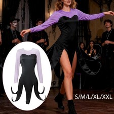 Costume Ursula pour femme, accessoire d'Halloween, robe de poulpe pour