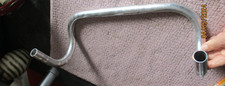 Ancien Guidon de Vélo de Course Cycliste en Aluminium