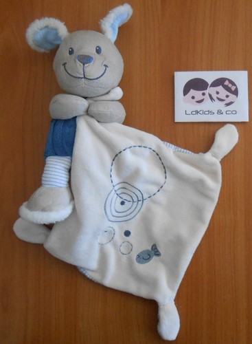 Doudou chien pommette avec - chien,