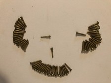 Lot de 60 Vis à Bois Neuves   LAITON -