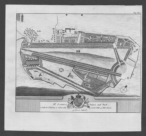 Gravure palais james - de, st.