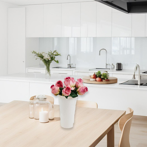 Seaux fleurs en plastique - 8,