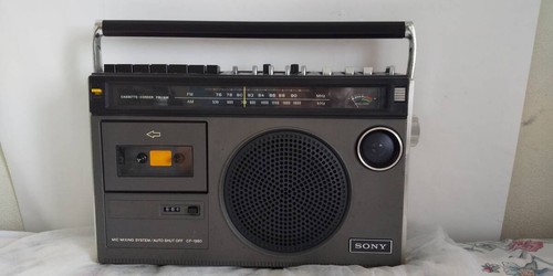 Boombox sony 1980 - sony, cf-1980