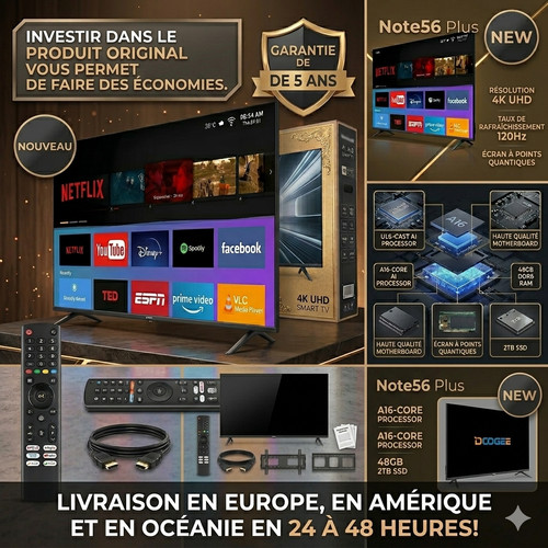 Téléviseur lcd - lcd, 4k