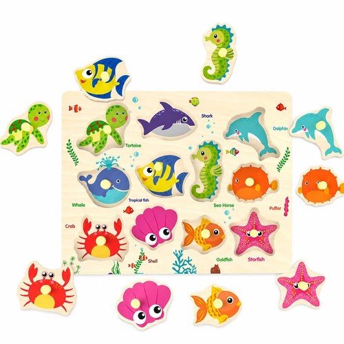 Puzzle chevilles bois - de,