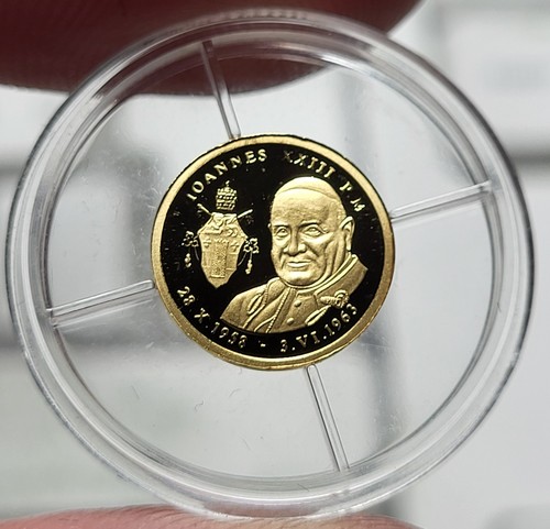1e1 médaille vatican or - médaille,
