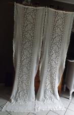 paire de rideaux dentelle