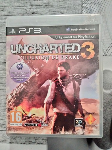 Jeu ps3 uncharted illusion - ps3,uncharted, l'illusion