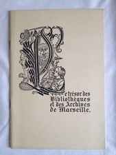 Le Trésor Des Bibliothèques Et Des Archives De Marseille Musée Cantini 1955 336