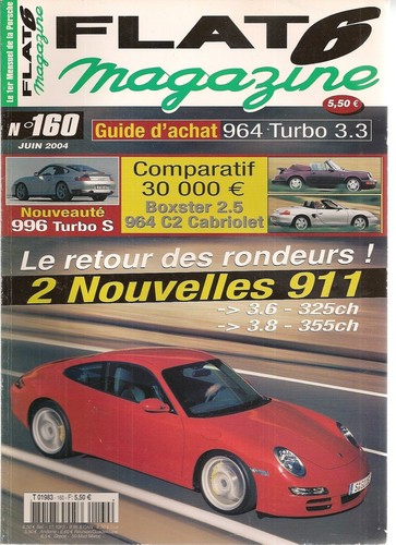 Flat 160 porsche 997 - flat,