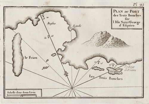 Carte île skyros en - l'Île,