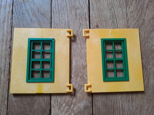 Playmobil 3425 3461 mur jaune