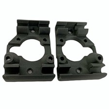 Jeep - Cherokee XJ - Paire de supports de rétroviseur - Finition brute