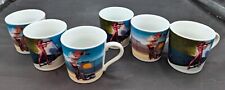 6 tasses Pin up L. Dake & Zn Art de la table Vaisselle Café Bar 2005