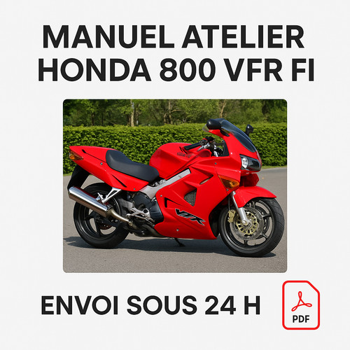 Manuel atelier honda 800 vfr - 800,