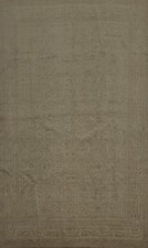 Salle à Manger Ivoire Zone Tapis 6x8 Avec Subtile Motif Design Vintage Fait