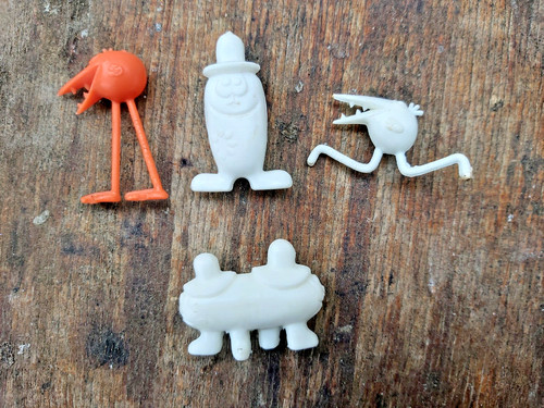 Les shadoks 4x figurine - –,
