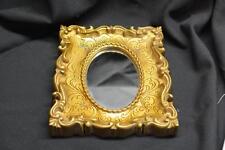 Plastic Retro Gold Tone