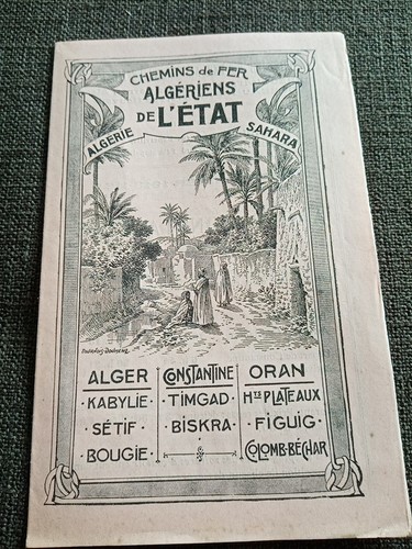 Chemin fer algérie sahara - de,