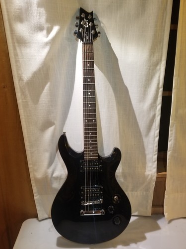 Electric guitar cort - cort, black