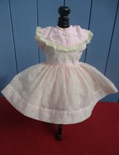 JOLIE ROBE ROSE POUR POUPEE ANCIENNE Raynal, Bella, Gégé, Clodrey ou autres