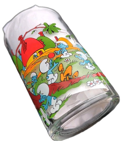 Verre moutarde le village - ,