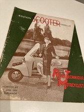 Revue Technique Motocycliste N° 65 1953 Lambretta D LD édition spéciale Scooter