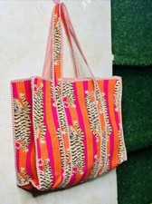 Sac À Main En Coton Imprimé