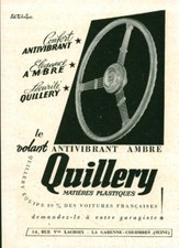 Publicité ancienne le volant