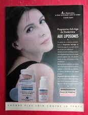 Publicité Presse: Produit de beauté ANTI RIDES aux Liposomes de DIADERMINE 1990