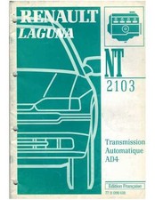 ▄▀▄ Renault LAGUNA Transmission automatique AD4 Notice Technique (Moteur F3R) ▄▀