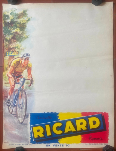 Affiche ricard anisette - affiche,