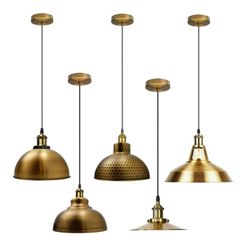 Plafonnier rétro lampe