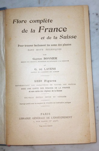 Flore france de la - la,