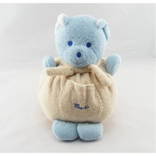 Doudou ours  boule beige écru Musti de MUSTELA - 2260