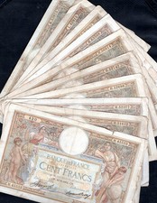 Lot de 10 billets anciens –