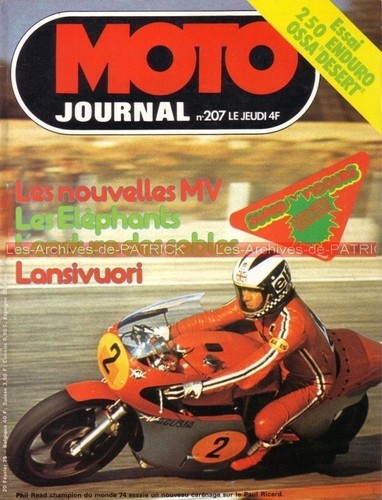 Moto journal 207 ossa 250 - journal,