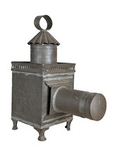 Grande LANTERNE MAGIQUE ancienne Lapierre Précinéma  lantern jouet optique 19e