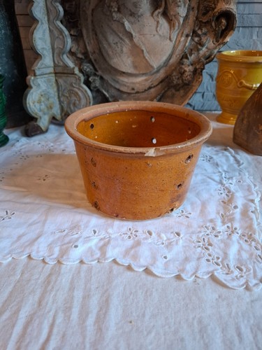 Ancien pot faisselle - ancien, À