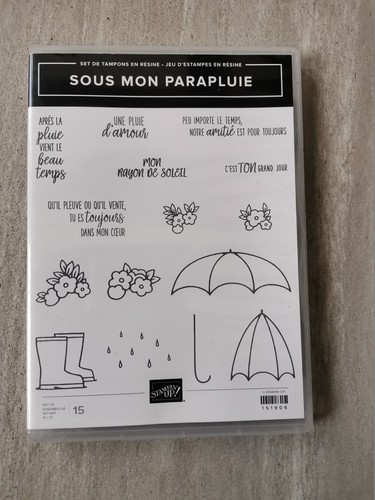 Stampin tampons sous mon - -,