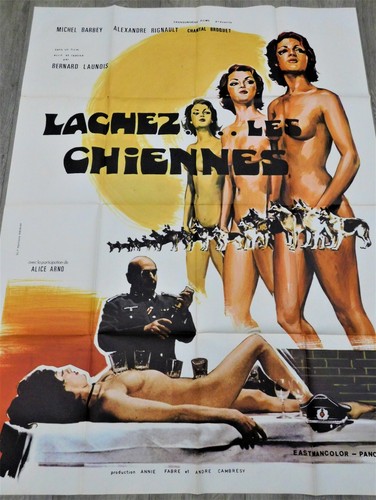 Lachez les chiennes affiche - lachez,