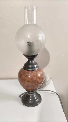 Jolie lampe étain - étain,, et