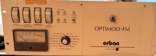 Orban optimod 8100a fm - optimod-fm,