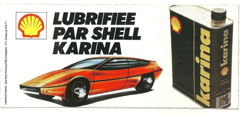 Sticker shell car engine - sticker,