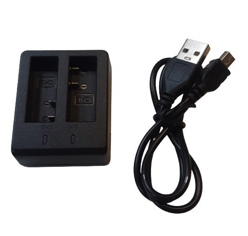 Chargeur double pour batterie - double,