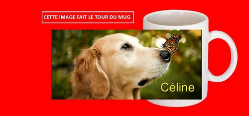 Mug tasse ceramique labrador - mug,