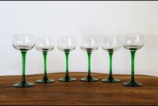 Lot de verres à vin d'Alsace