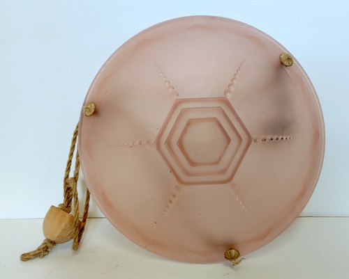 Vasque lustre verre depoli - verre,