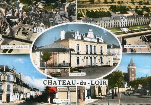 Carte montval sur loir - carte,