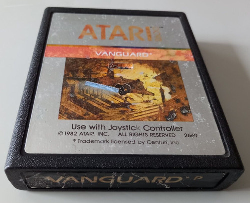 Jeu atari 2600 vanguard - jeu, "vanguard"